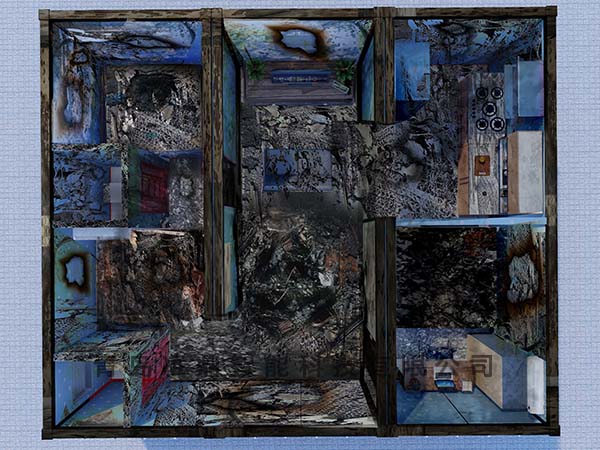 火災調查模擬實驗箱